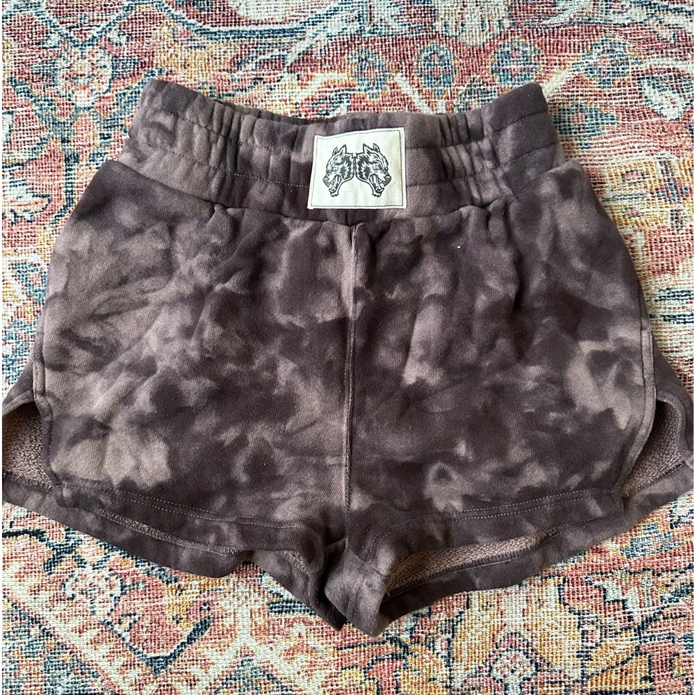 Darc Sport Tie-Dye Athletic Shorts - Brown